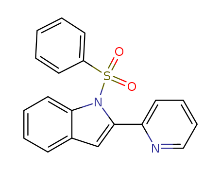 1H-Indole, 1-(phenylsulfonyl)-2-(2-pyridinyl)-