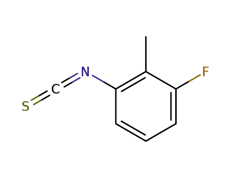 Molecular Structure of 363179-58-2 (Benzene, 1-fluoro-3-isothiocyanato-2-methyl- (9CI))