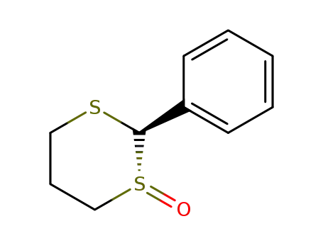 trans-2-phenyl-1λ<sup>4</sup>,3-dithian-1-one