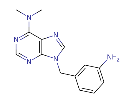 115204-50-7,9-(3-aminobenzyl)-N,N-dimethyl-9H-purin-6-amine,