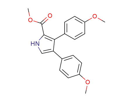 1H-Pyrrole-2-carboxylic acid, 3,4-bis(4-methoxyphenyl)-, methyl ester