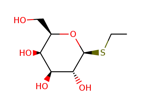 Molecular Structure of 56245-60-4 (ETHYL-BETA-D-THIOGALACTOPYRANOSIDE)