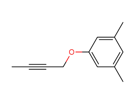 Molecular Structure of 22509-75-7 (1-(but-2-yn-1-yloxy)-3,5-dimethylbenzene)