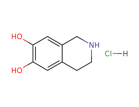 1,2,3,4-Tetrahydroisoquinoline-7,8-diol--hydrogen chloride (1/1)