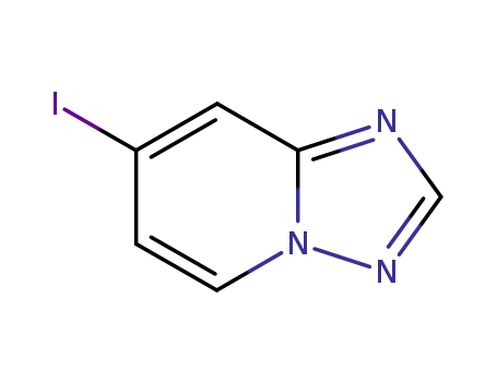 Molecular Structure of 690258-25-4 (7-IODO[1,2,4]TRIAZOLO[1,5-A]PYRIDINE)