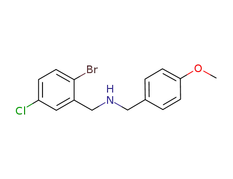 N-(4-methoxybenzyl)(2-bromo-5-chlorophenyl)methanamine