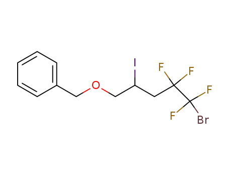 5-benzyloxy-1-bromo-4-iodo-1,1,2,2-tetrafluoropentane