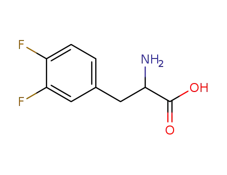 Molecular Structure of 249648-08-6 (3,4-Difluoro-D-phenylalanine)
