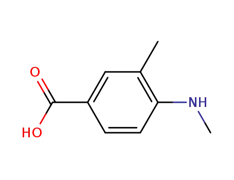 3-methyl-4-methylamino-benzoic acid
