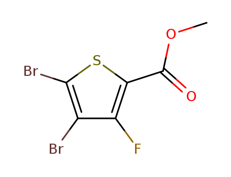 2-Thiophenecarboxylicacid, 4,5-dibromo-3-fluoro-, methyl ester(395664-58-1)