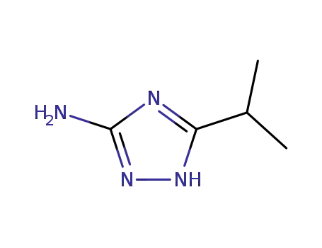 Molecular Structure of 22882-41-3 (3-AMINO-5-ISOPROPYL-1,2,4-TRIAZOLE)