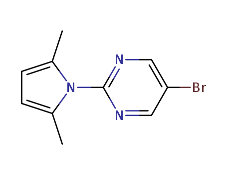 Pyrimidine,5-bromo-2-(2,5-dimethyl-1H-pyrrol-1-yl)-