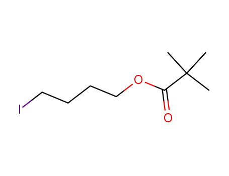 Molecular Structure of 82131-05-3 ((4-Iodobutyl) Pivalate)