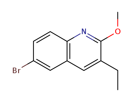 6-Bromo-3-ethyl-2-methoxyquinoline