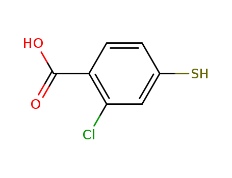 Benzoic acid, 2-chloro-4-mercapto-