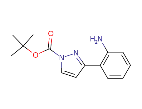 tert-butyl 3-(2-aminophenyl) pyrazole-1-carboxylate