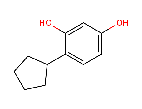 4-cyclopentylbenzene-1,3-diol