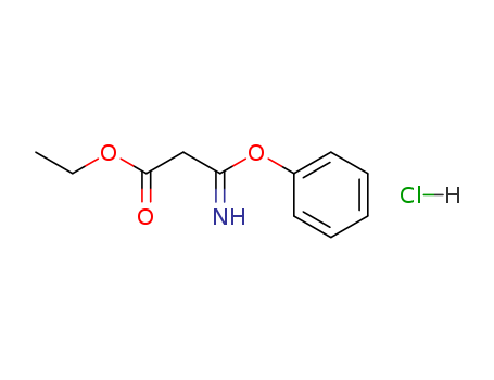 ETHYL 3-IMINO-3-PHENOXYPROPANOATE HYDROCHLORIDE