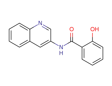 Molecular Structure of 123199-78-0 (2-hydroxy-N-quinolin-3-ylbenzamide)