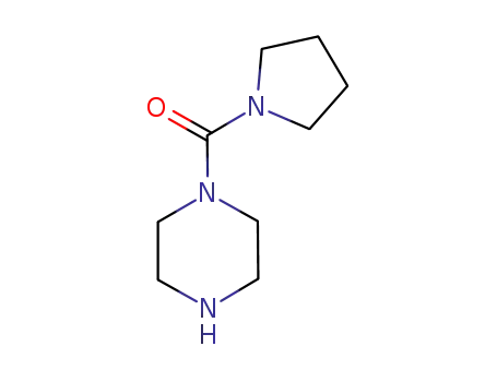 Molecular Structure of 73331-93-8 (PIPERAZIN-1-YL-PYRROLIDIN-1-YL-METHANONE)