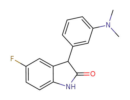 3-(3-(dimethylamino)phenyl)-5-fluoroindolin-2-one