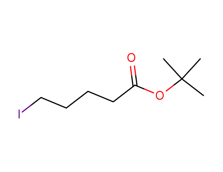Pentanoic acid, 5-iodo-, 1,1-dimethylethyl ester(56198-37-9)