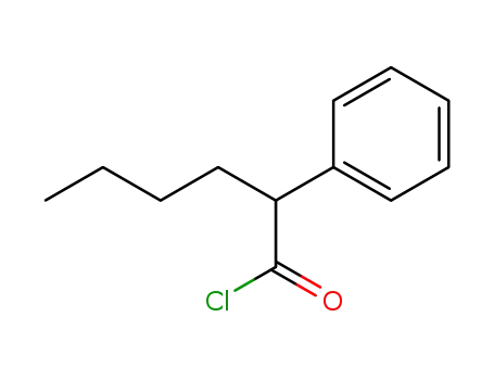 Molecular Structure of 60972-86-3 (2-phenylhexanoyl chloride)