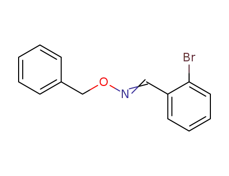 Molecular Structure of 902137-35-3 (2-bromobenzaldehyde O-(phenylmethyl)oxime)