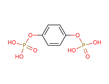 Molecular Structure of 75805-16-2 (1,4-Benzenediol, bis(dihydrogen phosphate))