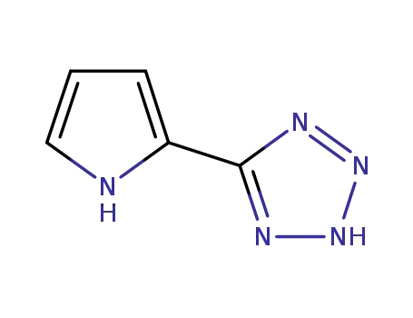 Molecular Structure of 31602-66-1 (5-(1H-pyrrol-2-yl)-1H-tetrazole)