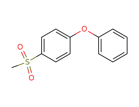 Molecular Structure of 21134-15-6 (1-Methanesulfonyl-4-phenoxy-benzene)
