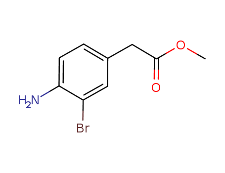 Benzeneacetic acid, 4-amino-3-bromo-, methyl ester