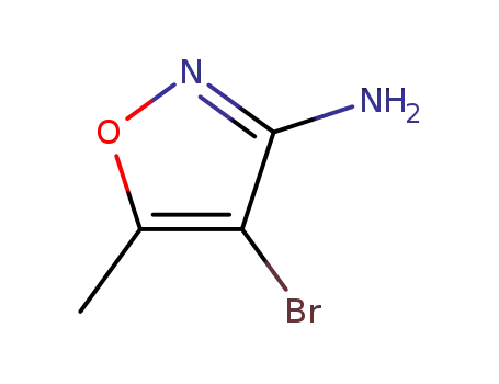 Molecular Structure of 5819-40-9 (3-AMINO-4-BROMO-5-METHYLISOXAZOLE)