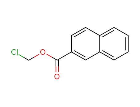 Molecular Structure of 49598-76-7 (2-Naphthalenecarboxylic acid, chloromethyl ester)