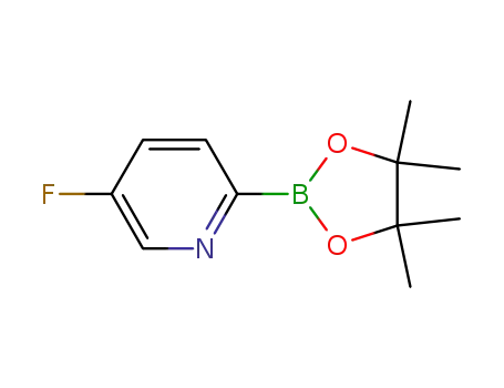 Molecular Structure of 791819-04-0 (5-FLUOROPYRIDINE-2-BORONIC ACID PINACOL ESTER)