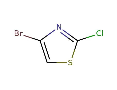 Molecular Structure of 92977-45-2 (4-BROMO-2-CHLOROTHIAZOLE)