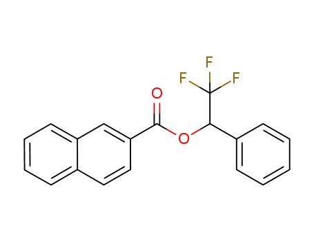 2,2,2-trifluoro-1-phenylethyl 2-naphthoate