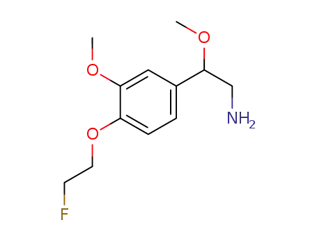 2-(4-(2-fluoroethoxy)-3-methoxyphenyl)-2-methoxyethanamine