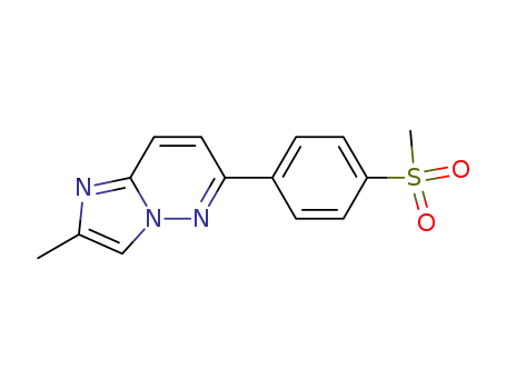 6-(4-methanesulfonyl-phenyl)-2-methyl-imidazo[1,2-b]pyridazine
