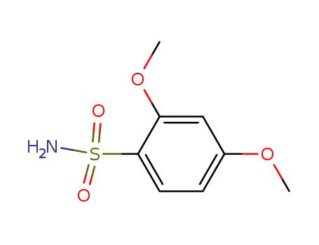 Molecular Structure of 51770-71-9 (2,4-DIMETHOXYBENZENESULFONAMIDE)