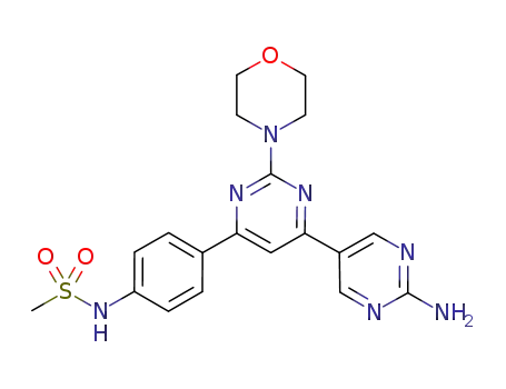 N-[4-(2'-amino-2-morpholin-4-yl-[4,5']bipyrimidinyl-6-yl)phenyl]methanesulfonamide