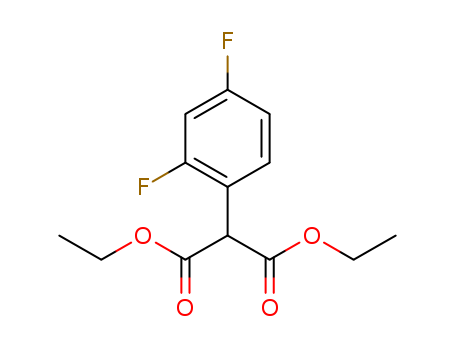 Propanedioic acid,2-(2,4-difluorophenyl)-, 1,3-diethyl ester