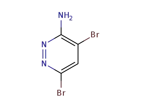 4,6-dibromopyridazin-3-amine