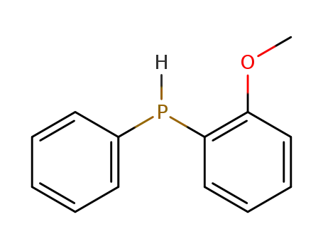Molecular Structure of 92025-78-0 (Phosphine, (2-methoxyphenyl)phenyl-)
