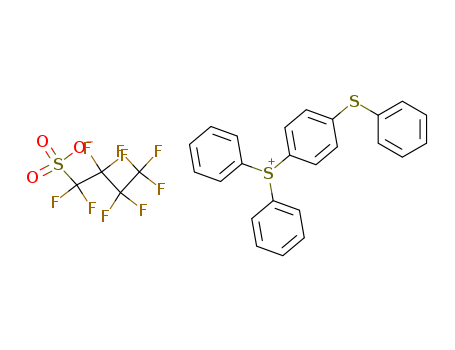 Sulfonium, diphenyl[4-(phenylthio)phenyl]-, 1,1,2,2,3,3,4,4,4-nonafluoro-1-butanesulfonate