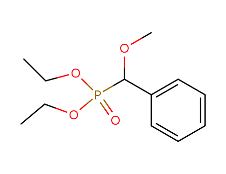 Phosphonic acid, (methoxyphenylmethyl)-, diethyl ester