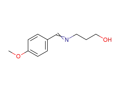 3-[(4-methoxyphenyl)methylideneamino]propan-1-ol