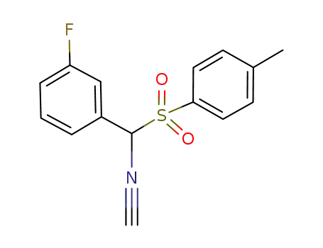 Molecular Structure of 321345-36-2 ([1-(3-FLUOROPHENYL)-1-TOSYL]METHYL ISOCYANIDE)