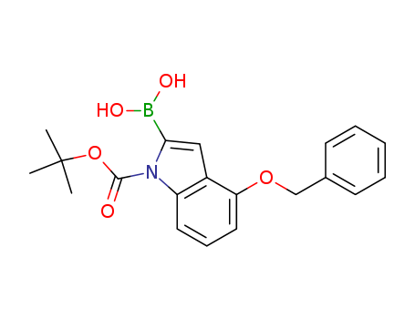 4-Benzyloxy-1-BOC-indole-2-boronic acid