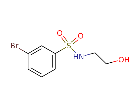 3-BROMO-N-(2-HYDROXYETHYL)BENZENESULPHONAMIDE 97